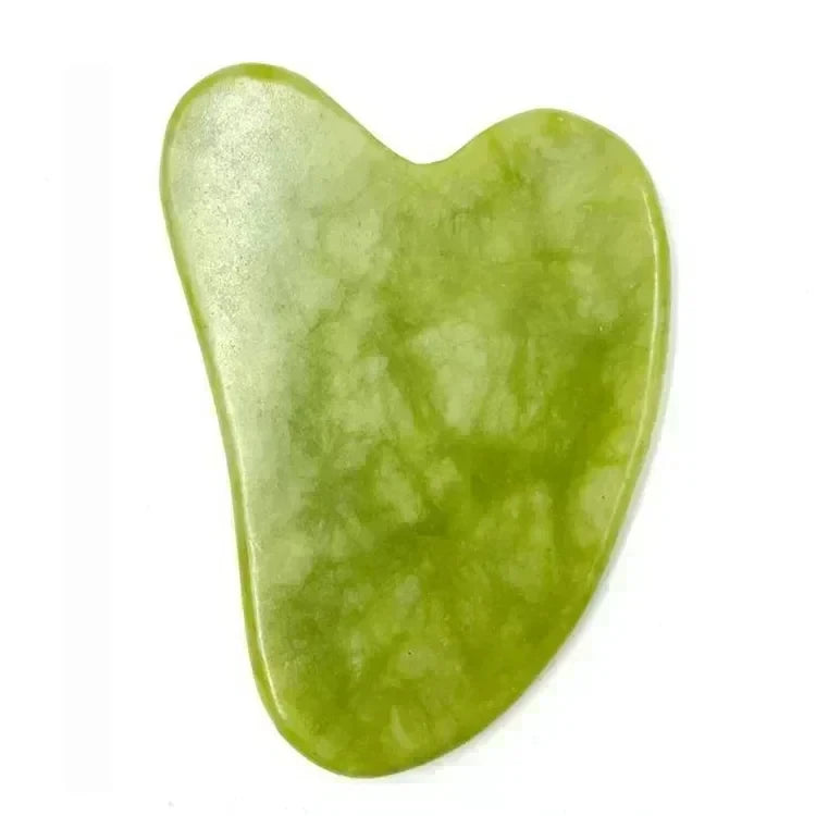 Natural Jade Facial Roller and Gua Sha Set