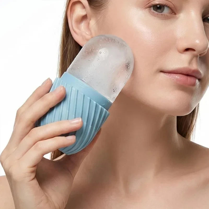 Portable Silicone Face Ice Roller