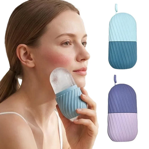 Portable Silicone Face Ice Roller