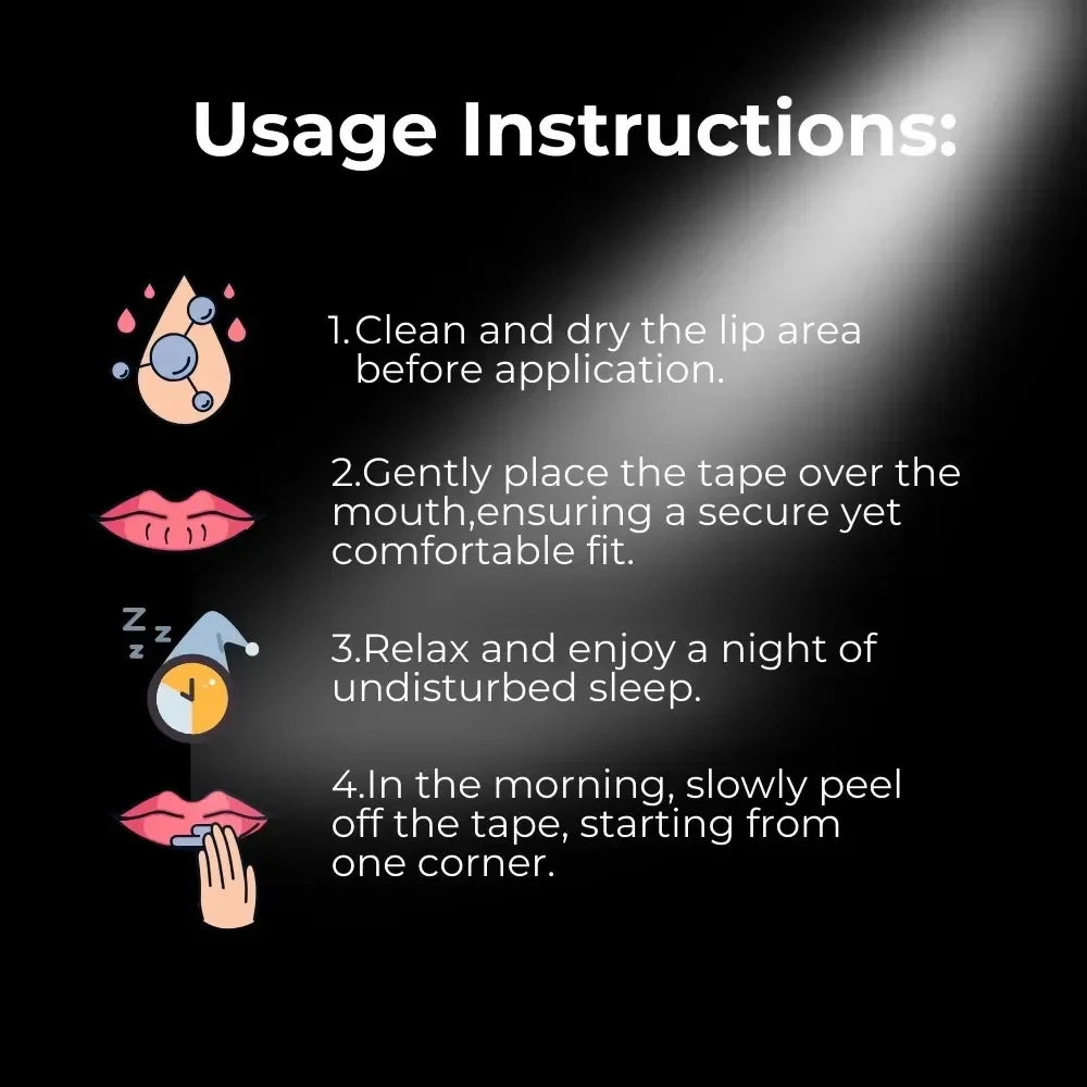 Gentle Mouth Sleep Strips